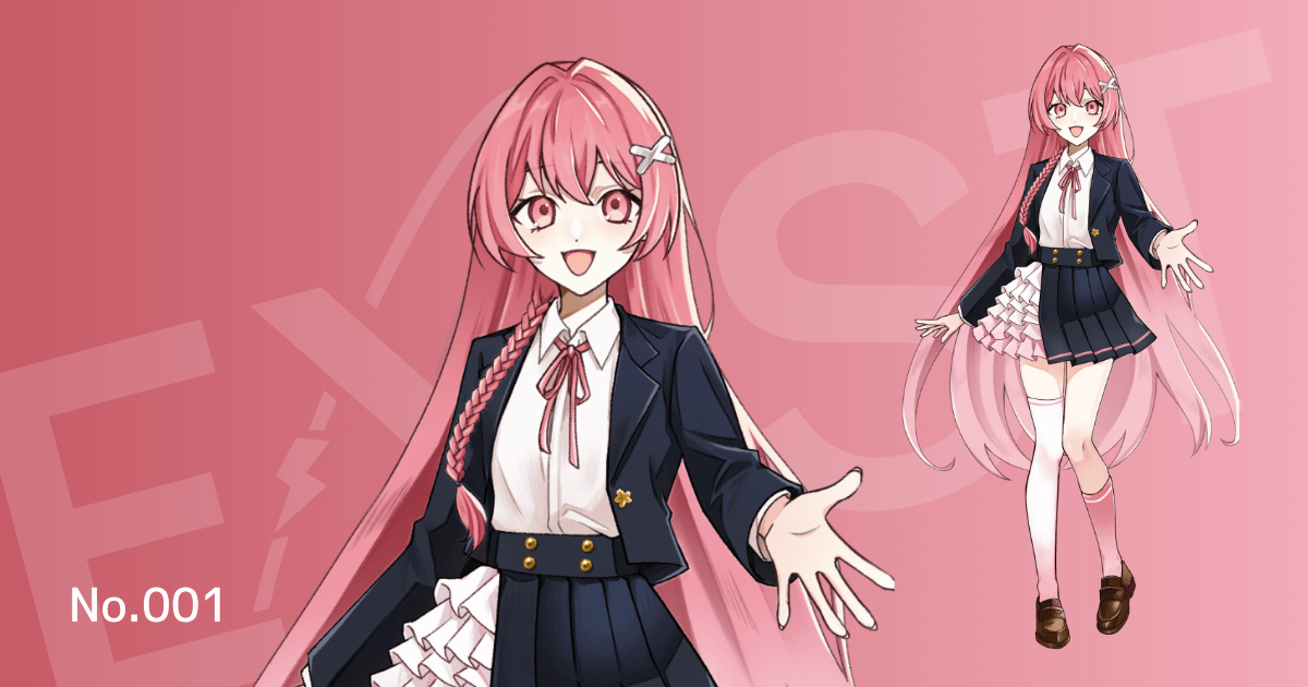 v-proのキャラクターNo.001